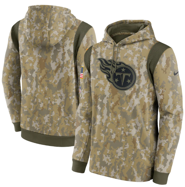 Men's Tennessee Titans 2021 Charcoal Crucial Catch Therma Pullover Hoodie Men's Tennessee Titans 2021 Charcoal Crucial Catch Therma Pullover Hoodie